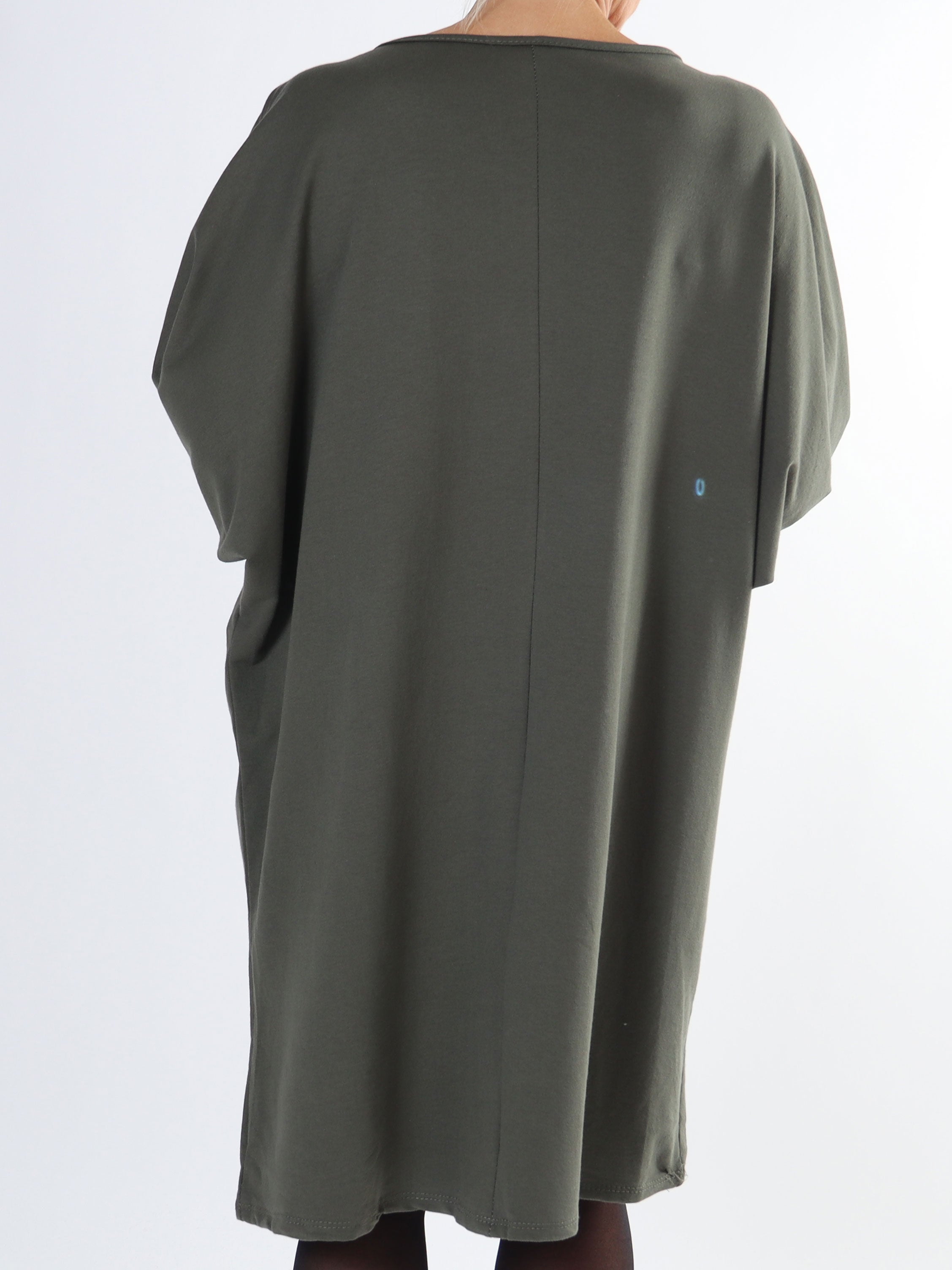 Torino - Plus size joggingkjole med stjerner af pailletter